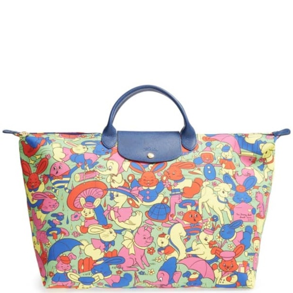 Longchamp Handbags - Longchamp Jeremy Scott Humpty Dumpty Pliage RARE